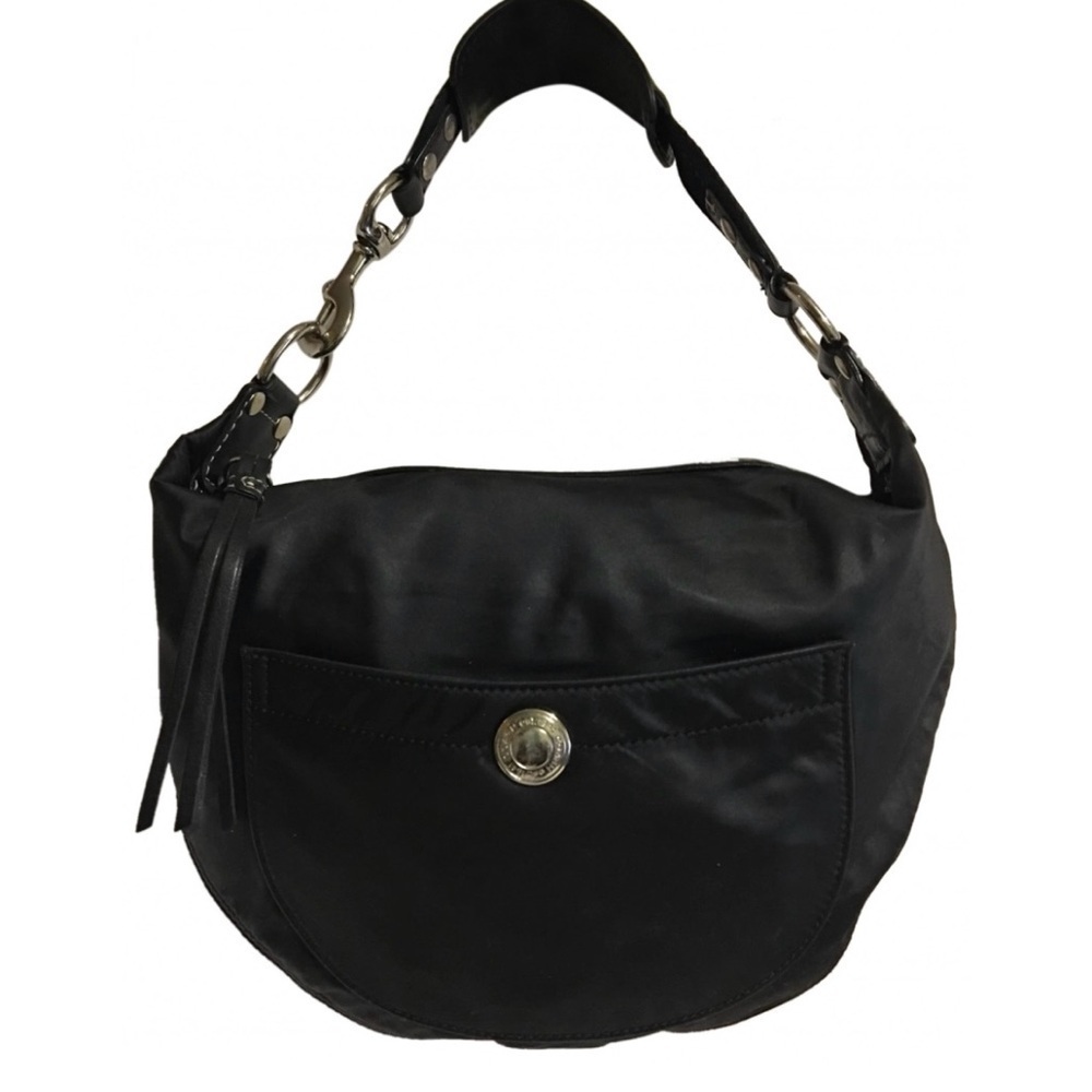 Coach vintage black nylon shoulder handbag